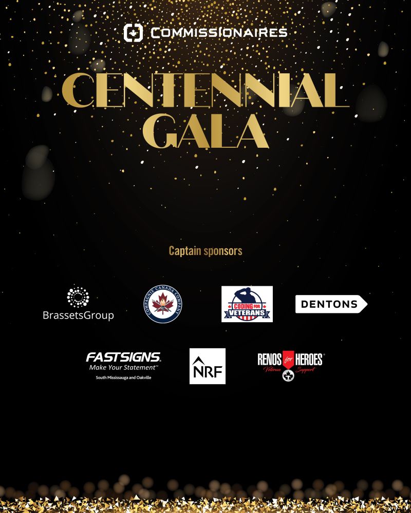 Commissionaires Centennial Gala