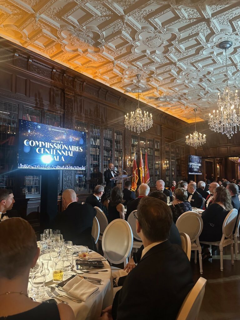 Brassets Group enjoy presentations at Comissionaires' Gala 2025